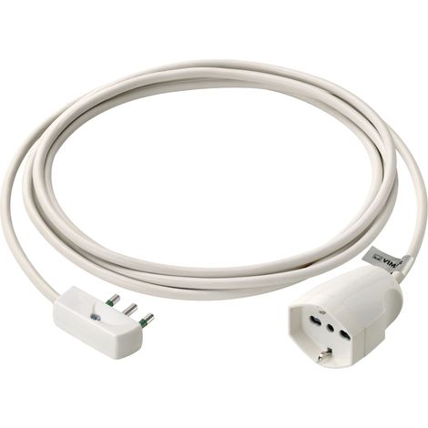 VIMAR - 0P32381.B Prolunga 3m 3G1 SPA17 universale bianco