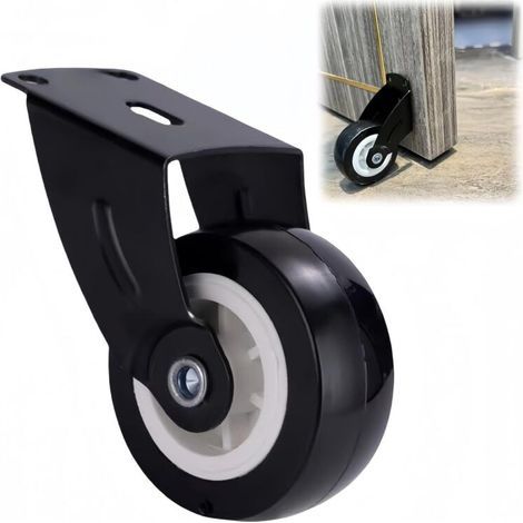 Roues de portail pour portail en bois, roulette de portail réglable, roue de porte de porte, roues pour portail en bois, supports de portes réglables, supports de portes de ferme extérieures robustes (1/5)