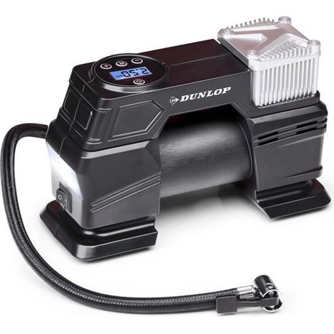 Compressore Aria Digitale Dunlop Gonfiatore per Pneumatici con Display LED 150PSI-10Bar (1/4)