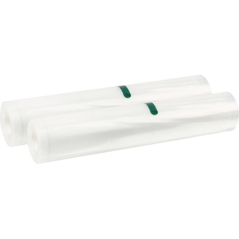 Rouleaux de film EMERIO pour appareils sous vide, 2 rouleaux de 28x500 cm (1/5)