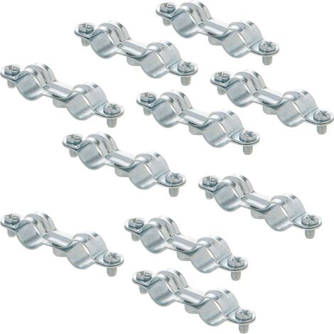 10 colliers double M7x150 - Tube Ø16 - Arcanaute (1/2)