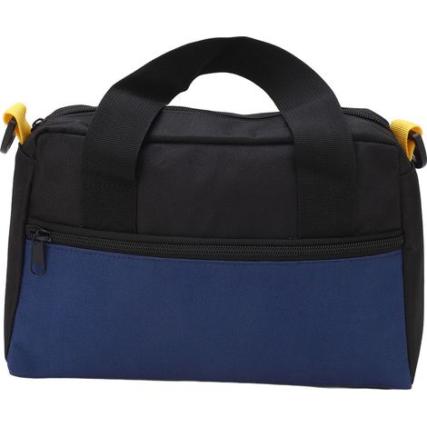 Sac à outils robuste en toile, grande capacité, portable, pour mécanicien et électricien, 30 cm (12 pouces). (1/5)
