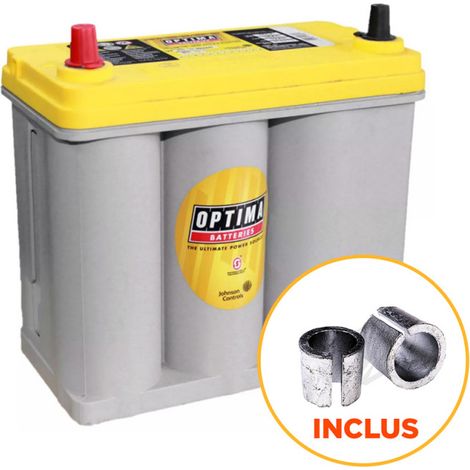 Batterie Optima Yellow Top YTS2.7J 12v 38ah 460A (1/2)