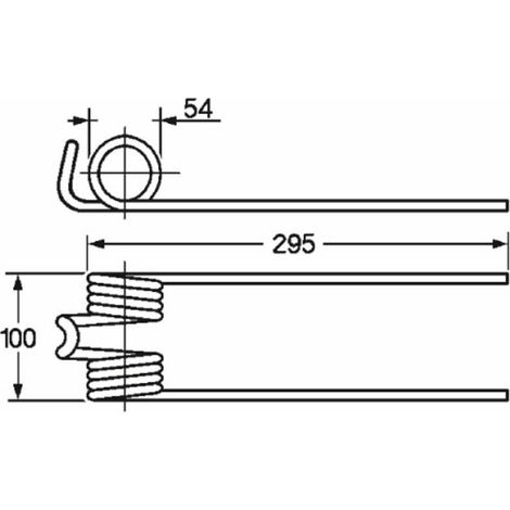 Dente ranghinatore adattabile Bicieffe filo 8