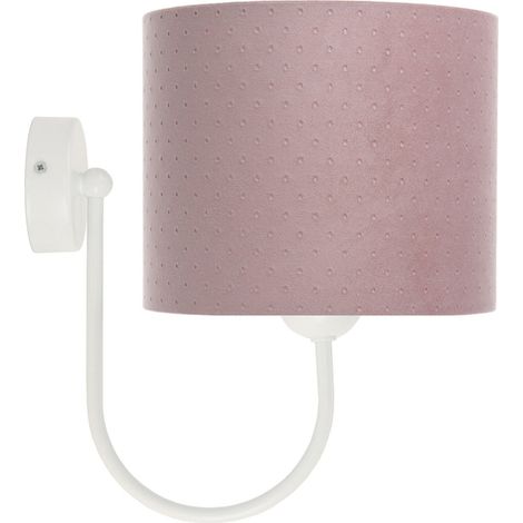 Applique Jasmine bebe - Rose poudré, intérieur blanc (1/2)