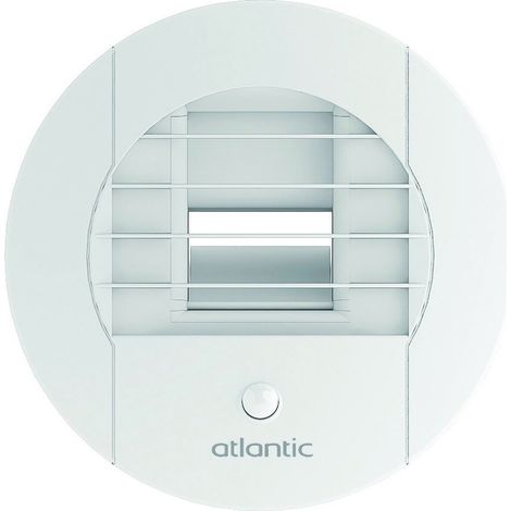 Atlantic – VMC simple flux 125 L – Débit max 60 m³/h – 2 sorties – Bouches d'extraction – Pour espaces confinés (1/3)