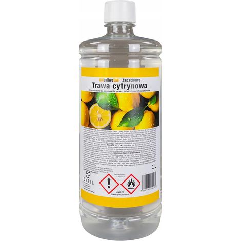 Combustible para biochimeneas BIOfuel GMT Bioetanol Hierba de limón 1L
