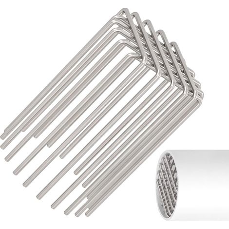 Gutter Downspout Guard - Anti Clog Mesh Strainer, 12x10.3cm Gutter Strainer for Filtering, Perforated Metal Shield with Clog Proof-Design, Stainless Steel Hardware for Debris Defense and Outdoor Use (1/5)