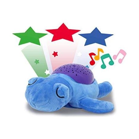 Jamara Dreamy Turtle lampada proiettore blu viola per bambini