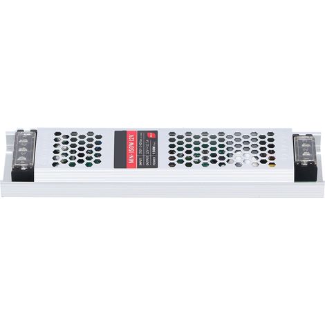 Alimentation LED 150W Transformateur 12V DC Étanche IP68 Pilote CTG Adaptateur Extérieur (1/5)