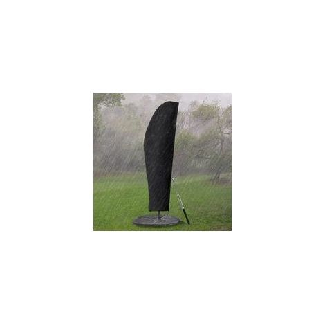 Housse de Protection Parasol Déporté 3x4m - Imperméable, Anti-UV avec Tige Télescopique pour Parasol Jardin (1/4)