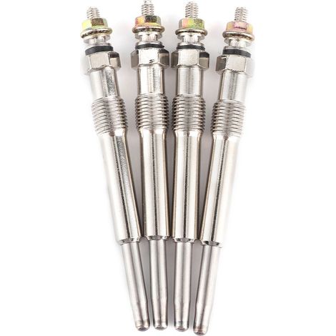 Lot de 4 bougies de préchauffage universelles pour moteurs diesel, compatibles avec Ford Focus/Transit/C-Max. (1/5)