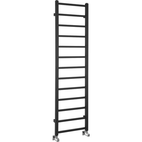 Radiateur de salle de bain METRO LIGHT 400x1500 mm, noir mat (1/5)