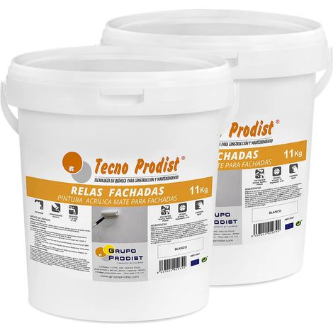 Tecno Prodist Relas Fachadas - Pintura Impermeabilizante para Fachadas