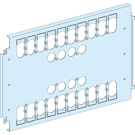 Piastra di montaggio Schneider Electric ns630/1 ins630 650 mm robusta