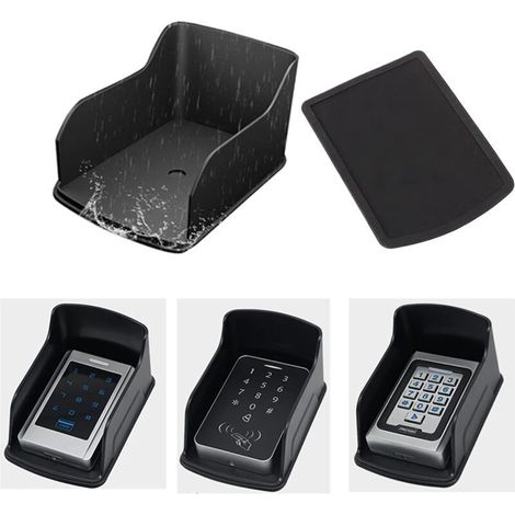 Couvercle étanche pour bouton de sonnette, protection contre la pluie, 1 pièce, fixation universelle pour contrôleur de sonnette (1/5)