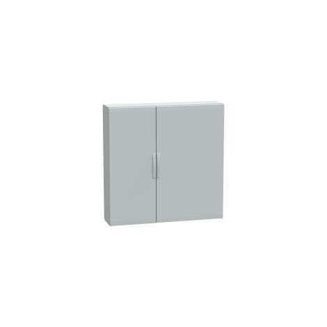 Armadio in poliestere, Thalassa PLA, porta piena, totalmente chiuso, 1250x1250x320mm, IP65, IK10 - NSYPLA12123G