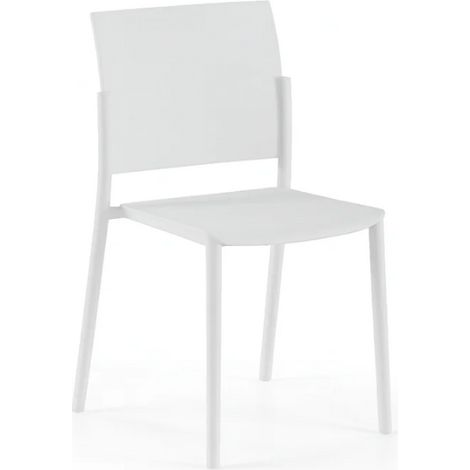 Aurora, Set di 4 sedie in polipropilene (52.5cm X 55cm H. 81cm)  Duzzle (1/5)