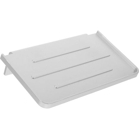 Étagère de rangement pour salle bain, support téléphone portable, organisateur mural, mural bain (1/5)