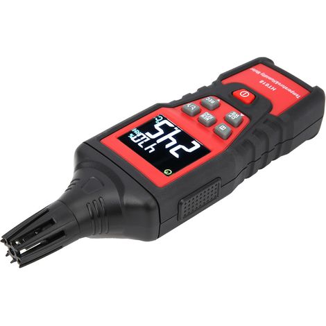 Thermo-hygromètre numérique haute précision sensible portable double écran LCD HT618 (1/5)