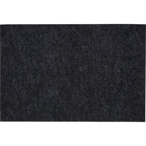 Premier Housewares Dark Grey Door Mat / Non Slip Floor Mat Indoor and Outdoor Welcome Mat With Robust Coir For Door Entrances / House Entryway / Kitchen / Outside Porch 40 x 2 x 60 (1/3)