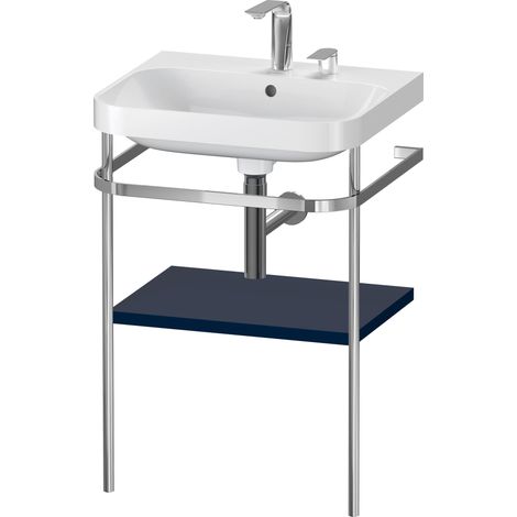 Duravit Happy D.2 Plus c-shaped Set avec console métallique,
