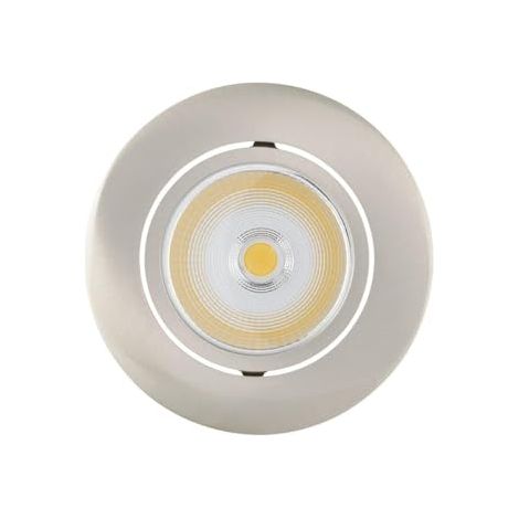 NOBILE 5068 ECO FLAT 8W NI.-GEB. 3000K 38° 350MA, 780LM, NICKEL (1856756923)