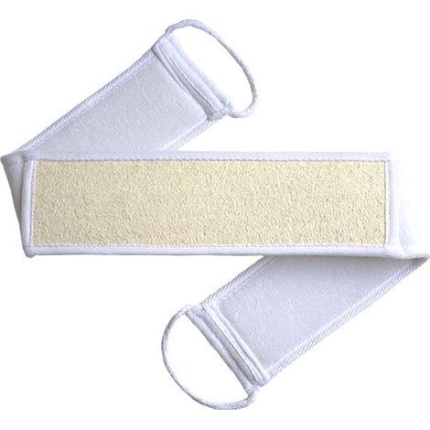 Éponge Luffa - Gant Exfoliant Dos Long - Pour Peau Mixte et Grasse - Naturel et Biodégradable - 1 Pièce (1/5)