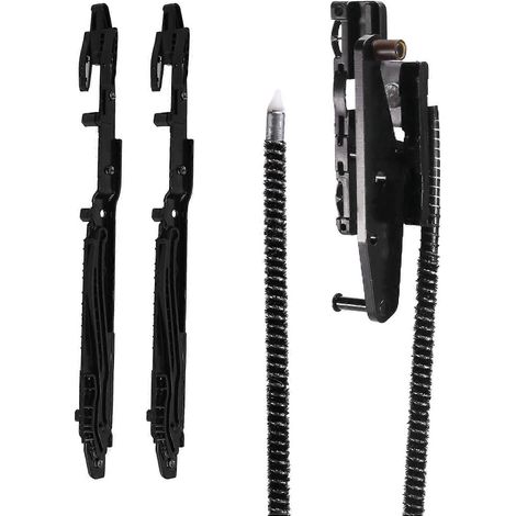 1 paire de guides de toit ouvrant arrière pour Hyundai Tucson 2004-2005 et Kia Carens 2007-2011 816472E000 816482E000 (1/5)