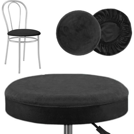 Rivestimento per la seduta della sedia ROUND BLACK VELLUT (1/5)