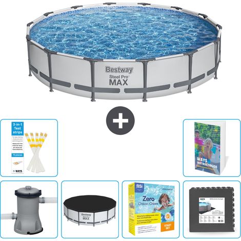 Bestway Steel Pro MAX Rund - 427x107 cm - 7-teilig S259