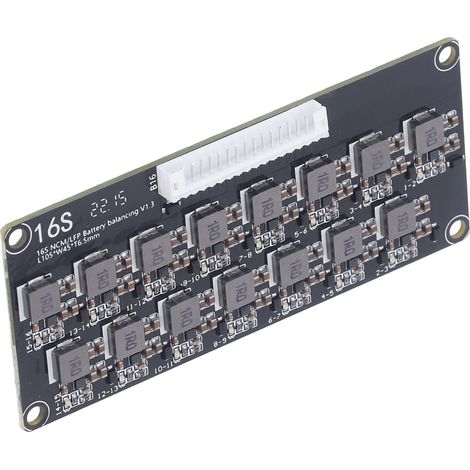 Égaliseur de Batterie Li-ion 16s à Équilibrage Actif, Chargeur d'Égalisation LFP 1.2A par Induction (1/5)