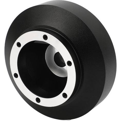 6-Loch-Lenkradnabenadapter, schwarz, ergonomisch, Ersatz für Mitsubishi Ralliart Lancer (1/5)
