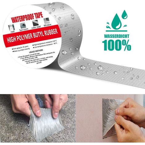 Selbstklebend Reparatur- und Dichtungsband - Wasserdicht - 10 m (1/5)