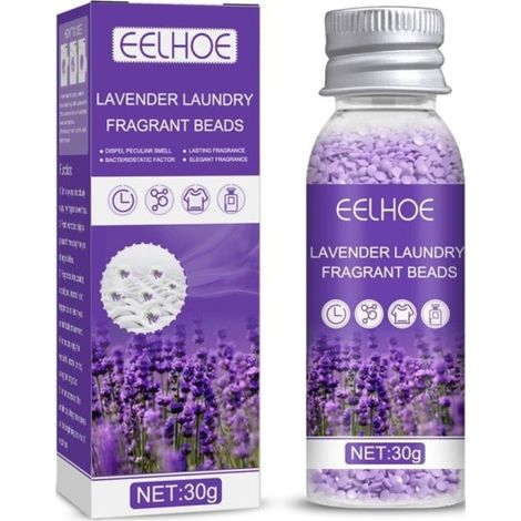 1pc Perles de lavage, arôme lavande, booster d'odeur, pour machine à laver, vêtements parfumés (1/5)