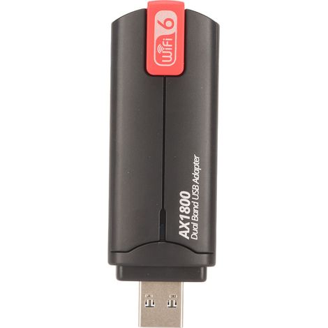 Adaptateur WiFi 6 USB 3.0 1800Mbps Double Bande 2.4GHz/5GHz avec Antennes 3dbi pour PC et Ordinateurs Portables (1/5)