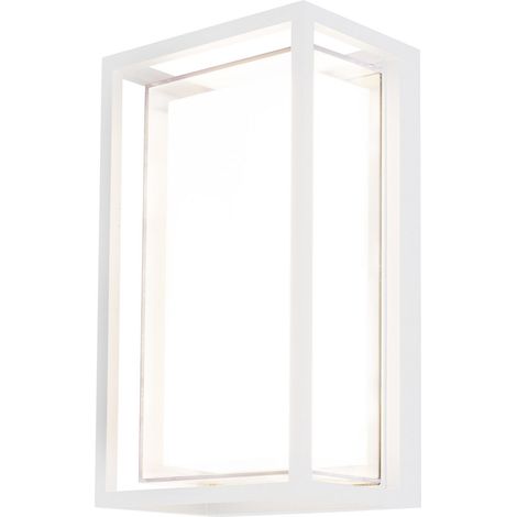 Applique LED murale mod. Leon couleur blanc (1/2)