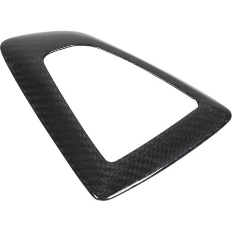 Cadre de panneau de levier de vitesses de console centrale en fibre de carbone véritable, remplacement pour BMW Série 2 F22 F45 F46 (2014-2018, conduite à gauche). (1/5)