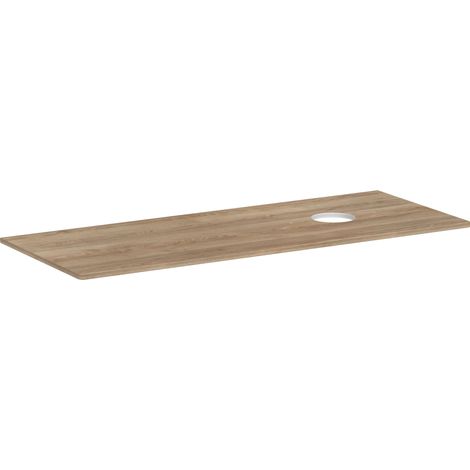 Konsole Xelu Q 1360x550mm m Auss rechts eiche natur (1/3)