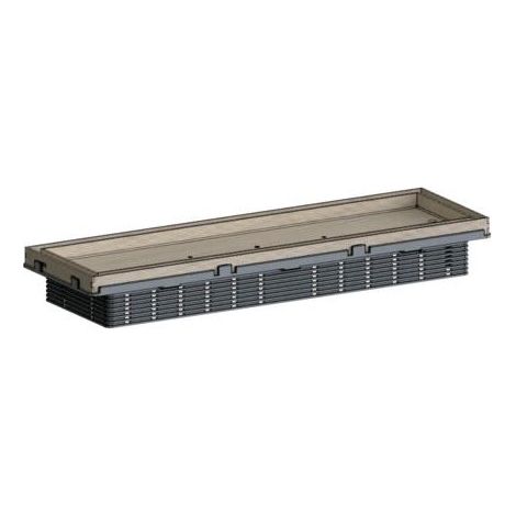 Dallmer 527561 Canal de douche CeraFrame Connect, (1/2)