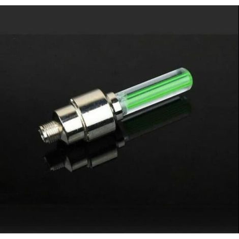 Éclairage avant de vélo - YWEI - Lot de 2 - Clignotants LED - Éclairage LED étanche - Bouchons de valve (1/4)