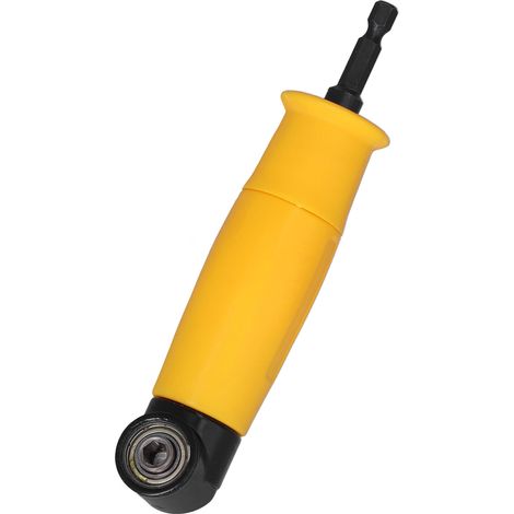 Rallonge de tournevis, adaptateur d'angle pour embout hexagonal 1/4 po, fixation à 90° pour perceuse électrique (1/5)