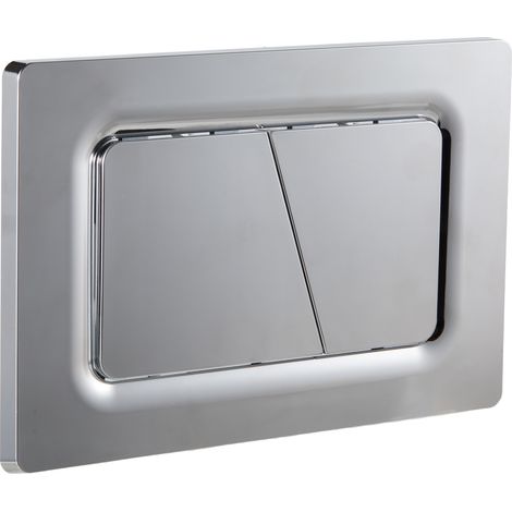 SIGMA Spülung Panel (gehäuseverdeckt), Sigma01/20/30/UP300/UP320, für alle Toilettenkästen, wasserabweisendes Durplast und innen Metallkomponenten, für kundenseitige Einstellung Wassermenge