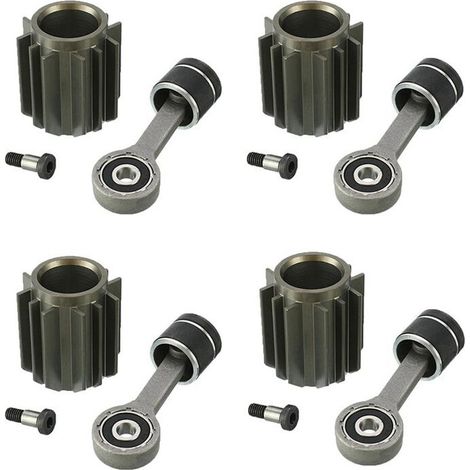 Kit de reparación para cuatro bombas compresoras de suspensión neumática LR023964 para Land Rover LR3 LR4 MK3 Sport LR061663, LR072537