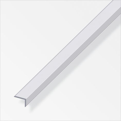 alfer Kantenschutzprofil 10 x 14 x 1000 mm silber Aluminium Profil Kantenschutz (1/2)