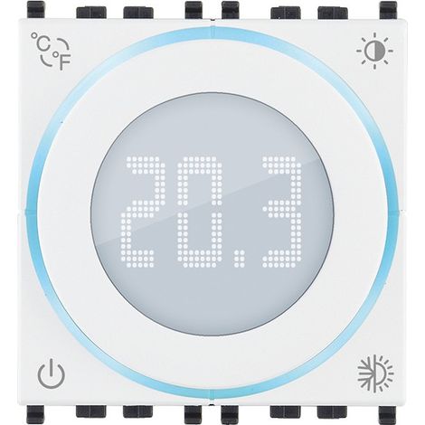 Termostato rotella connesso IoT2M bianco Vimar 02974.B
