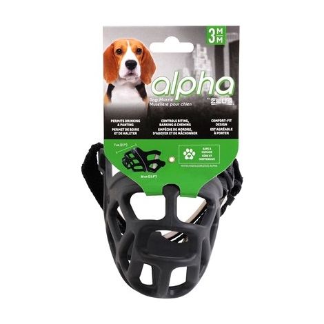 Bozal para perros Zeus Alpha, Talla 3 (1/3)