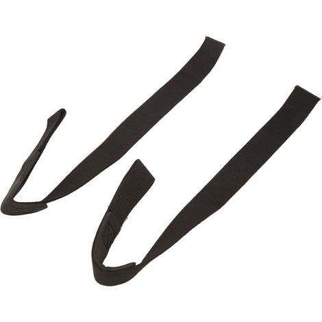1 Paire de Bandes de Soutien pour Poignets en Haltérophilie, Sangles de Force pour Deadlift et Entraînement - Réduction de la Pression Articulaire