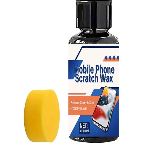 Crème Réparatrice Rayures Écran Téléphone Solution Polissage 40ml/100ml Kit De Réparation Rayures Pour Écran Téléphone Pour Montres Lunettes Miroirs Ordinateurs Portables Autres Appa (1/5)