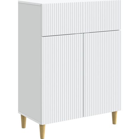 Sideboard mit Schubladen Weiß 66 x 34,5 x 90 cm Holzwerkstoff vidaXL